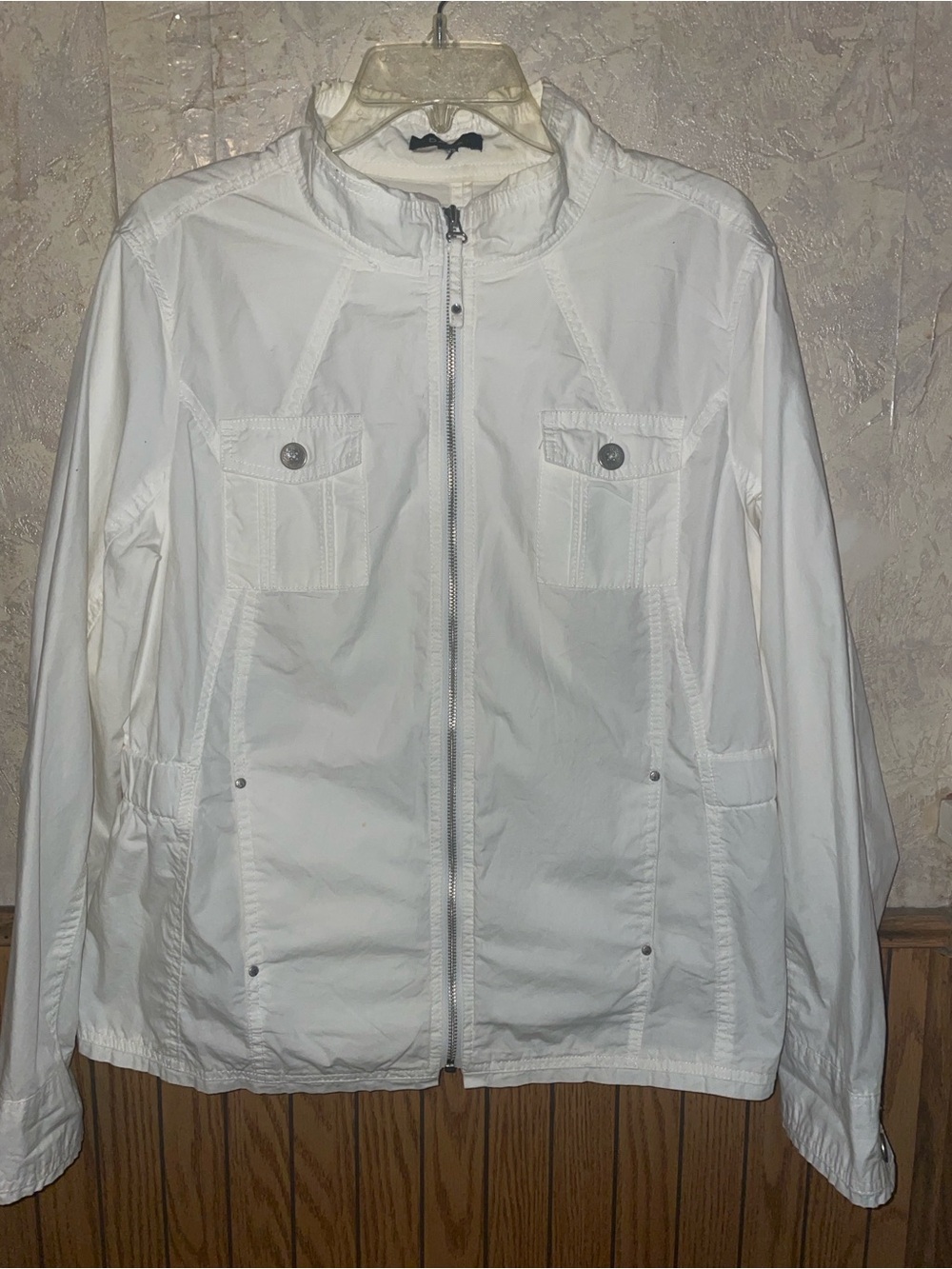 White Dalia utility jacket (XL)